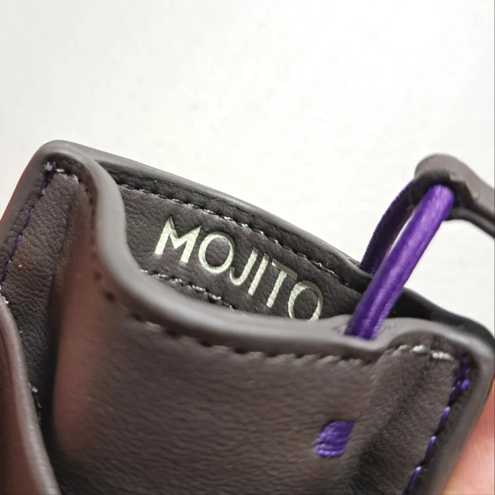 Wallet Men Vegan Leather Mojito Cash Card Holders Slim Travel Accessories Wallet